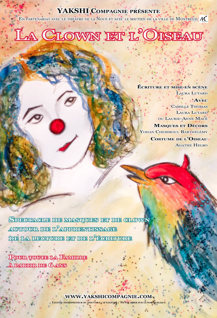 La Clown et l'Oiseau Affiche A3 Sans infos La Clown et l'Oiseau Affiche A3 Sans infos